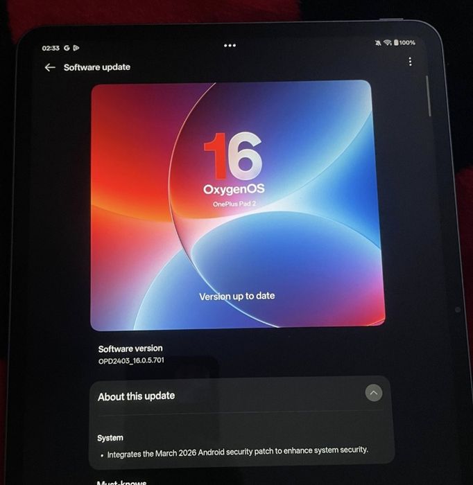 One Plus 2- 256 GB Tableta