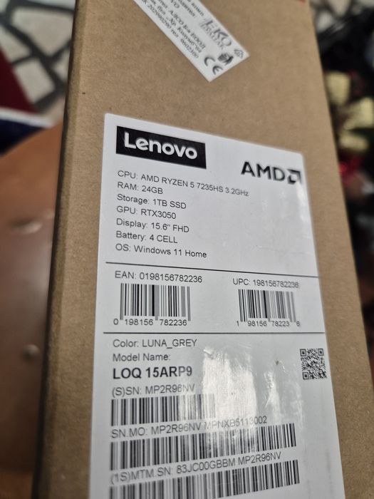 Лаптоп Lenovo LOQ