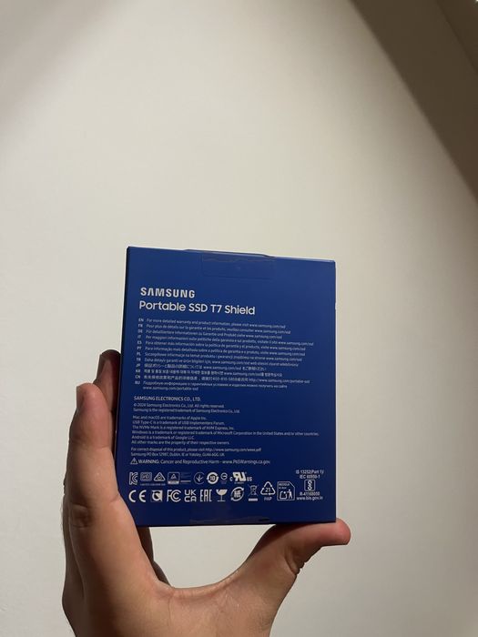 SSD Samsung sheild T7 2T