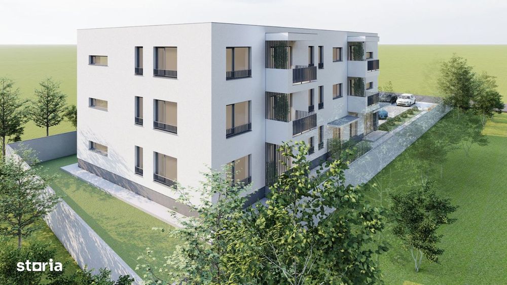 Popesti-Leordeni-Apartament 2 cam dec+gradina 34 mp si parcare inclusa — fotografia 1