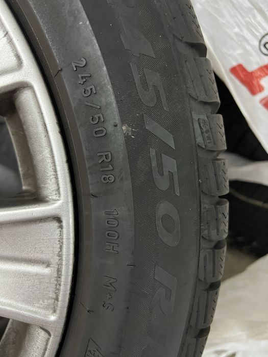 Roti Originale Mercedes + Senzori/Anvelope 245/50/18 Run Flat