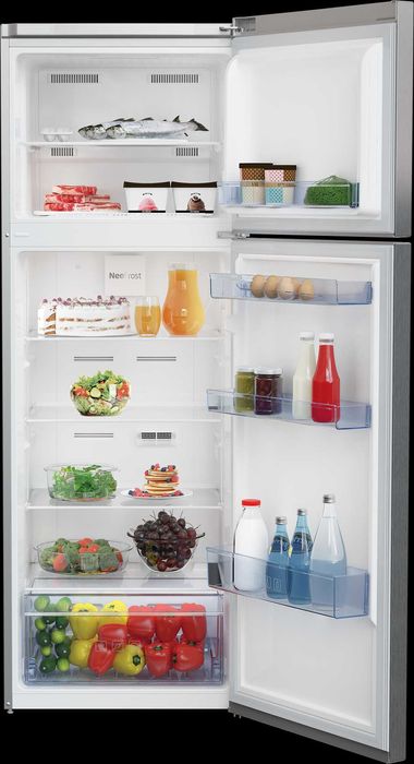 Нов хладилник с горна камера 70 см Beko 406 л, No Frost