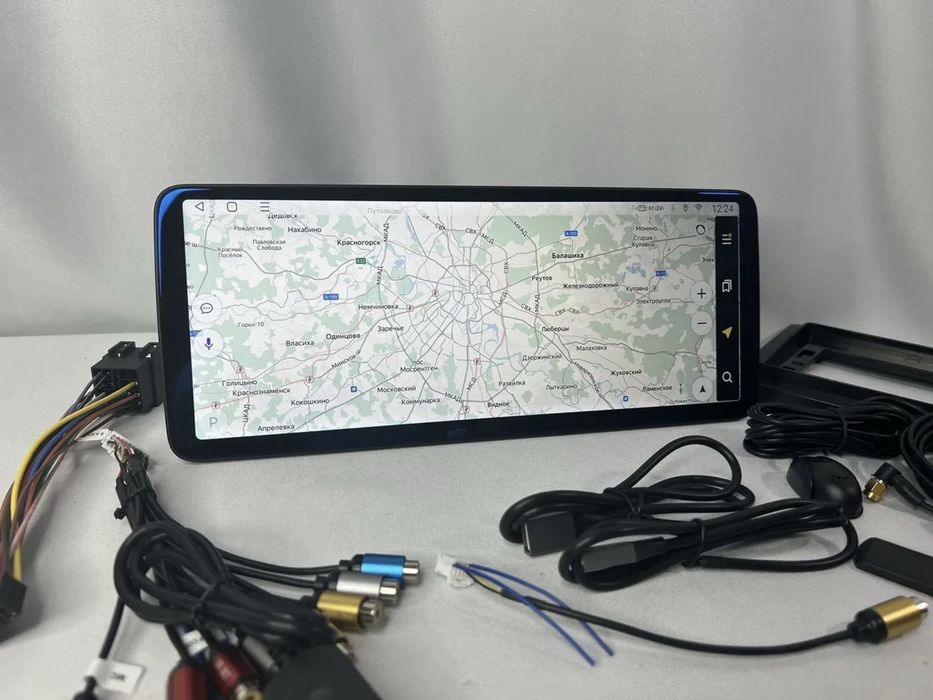 Магнитола для любого авто Андроид 4-8 ядер 4/64г CarPlay WiFi 4G Sim