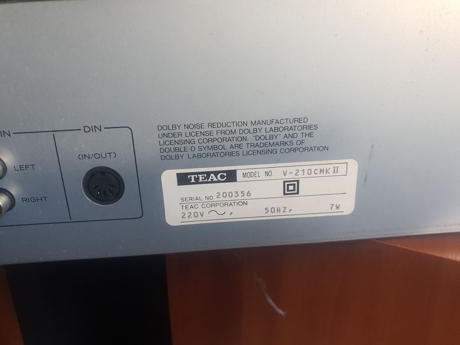 Deck de colecție  TEAC V 210  C MK 2