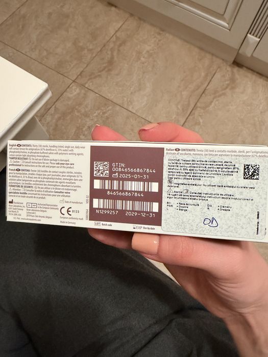 Lentile de contact 30 de buc. Dailies, Alcon