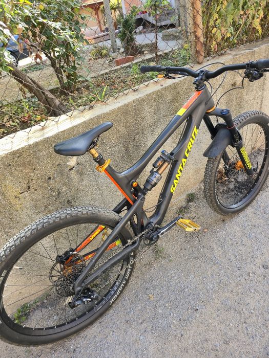 Santa cruz Nomad cc 27.5 XL рамка Full Carbon 1x11GX Rockshox Yari,  fox DPX2 4-бутални Sram