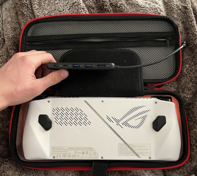 Consola Gaming ROG Ally Impecabila + Dock + Husa