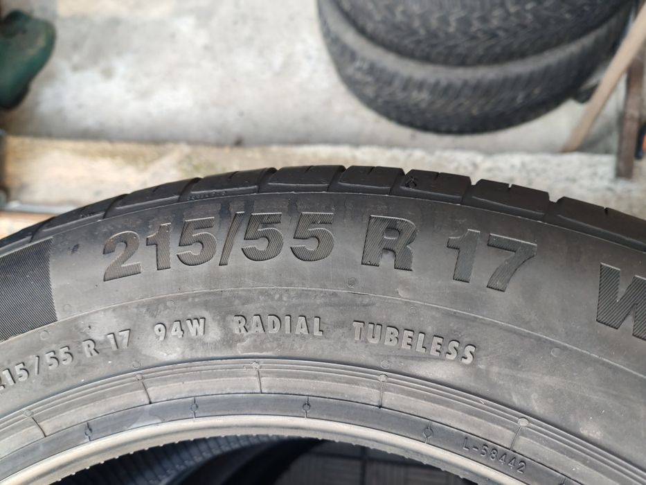 215 55 17,4buc vara aproape noi Continental ContiPremiumContact