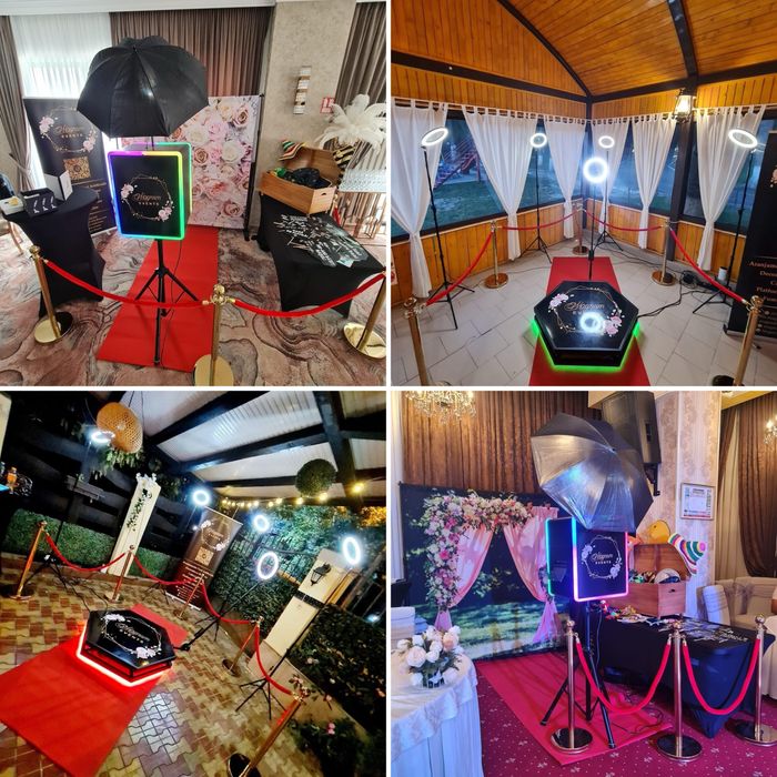 Nunta botez aranjamente flori/baloane/Cabina foto/360 video/Fum miri