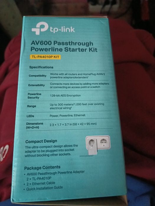 Pass through powerline Tp-link