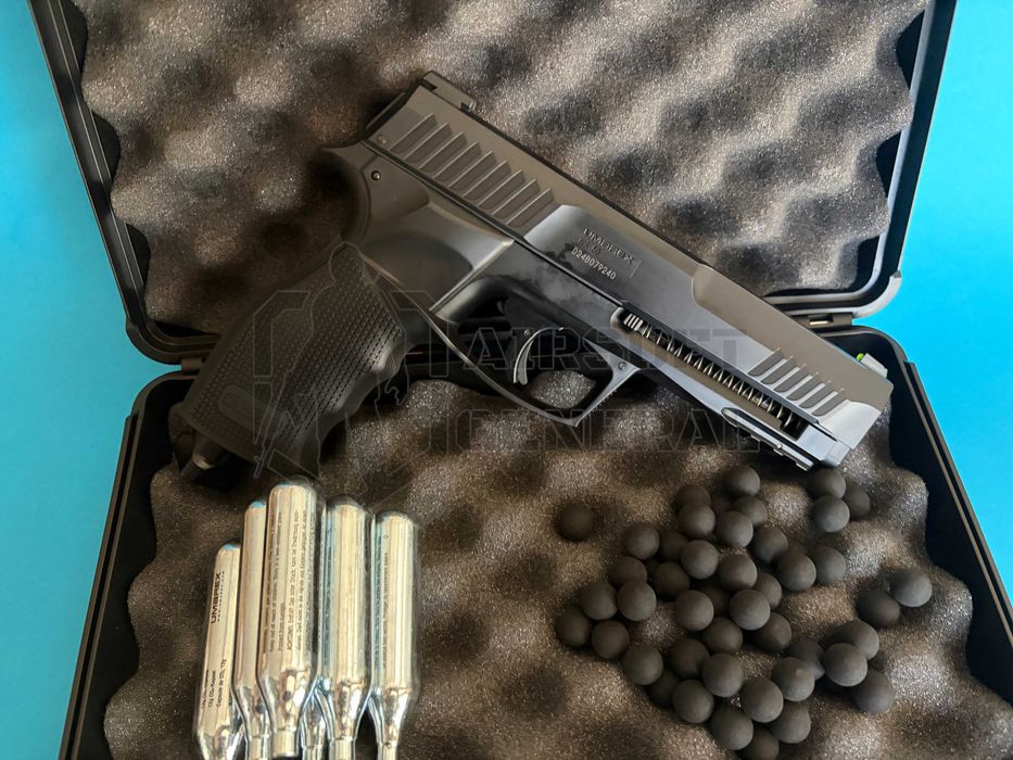 Pistol paintball cu bile cauciuc cal.50 pe CO2 set complet 13j generatia 2 , cumpara pistol airsoft ieftin pe AirsoftGeneral