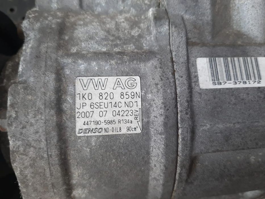 compresor clima ac seat leon 1p1 golf 5 1.4b bxw 1k0820859n