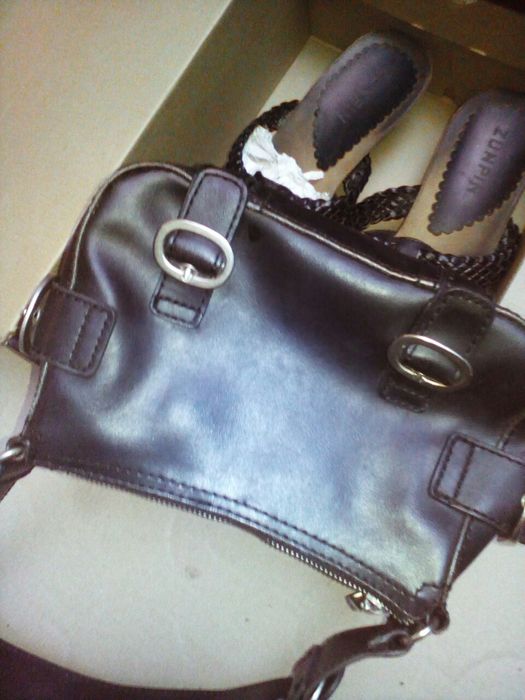 Sandale geanta piele(vezi foto)