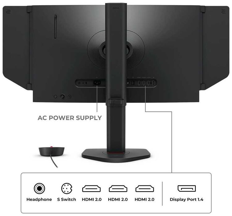 Монитор 24.1" ZOWIE XL2566X+ черный