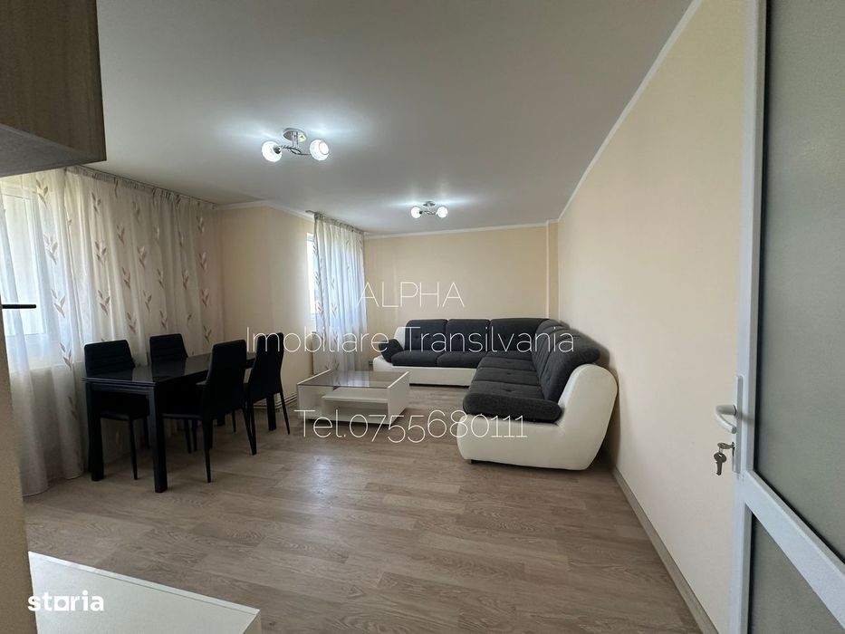 Apartament 3 camere,2 balcoane, finisat și mobilat — fotografia 3