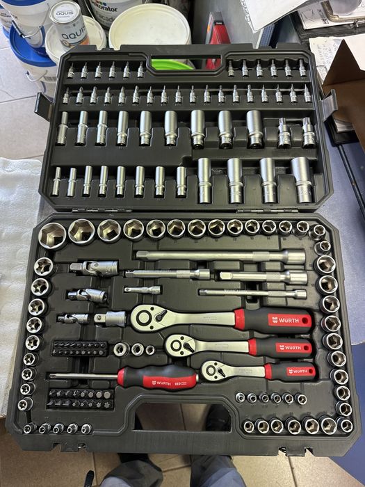 Гедоре Wurth 154 части Промоция два подаръка