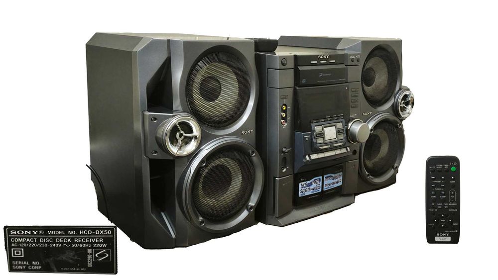 Продам музыкальный центр Sony HCD-DX50 в отличном состоянии