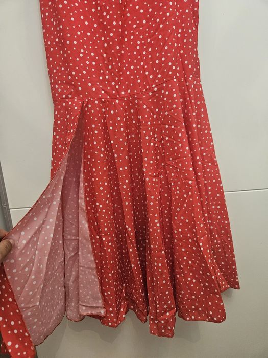 Rochie lunga rosie