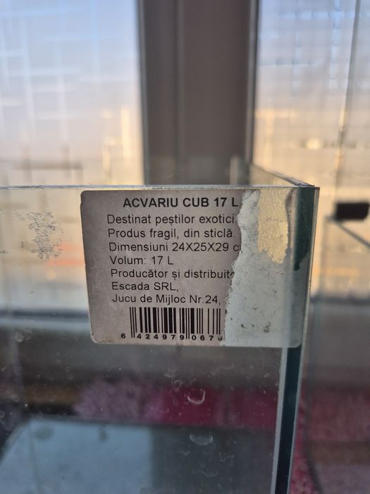 ACVARIU pesti 17l