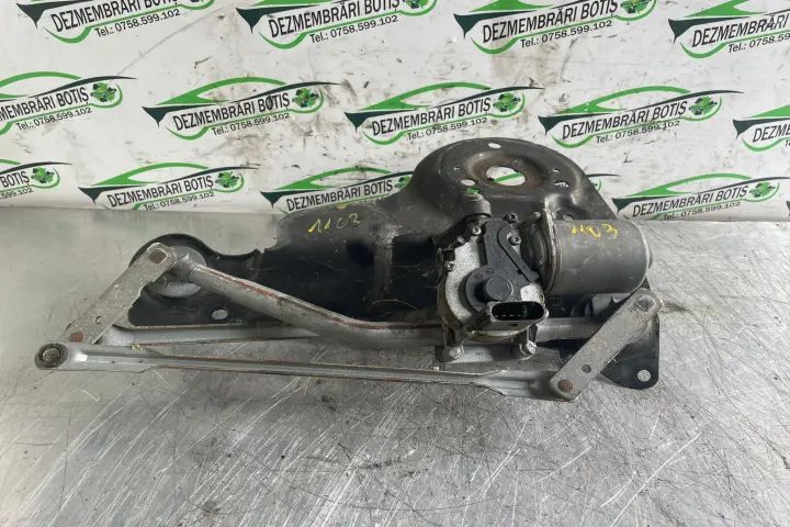 Ansamblu stergatoare parbriz volan pe stanga Ford Fiesta 2005