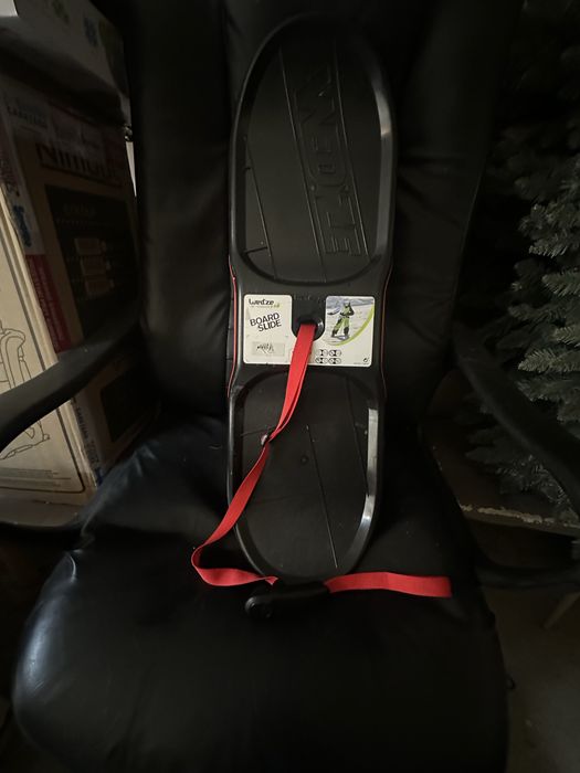 Skate zapada negru-rosu copii