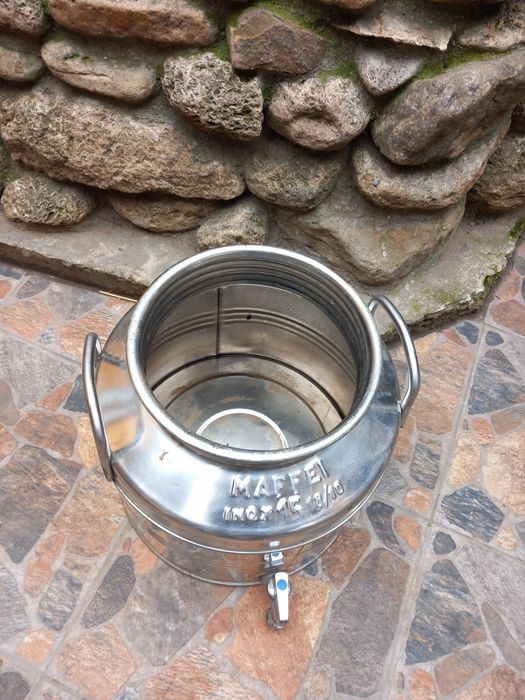 Vind bidon inox alimenrar ,15 l !