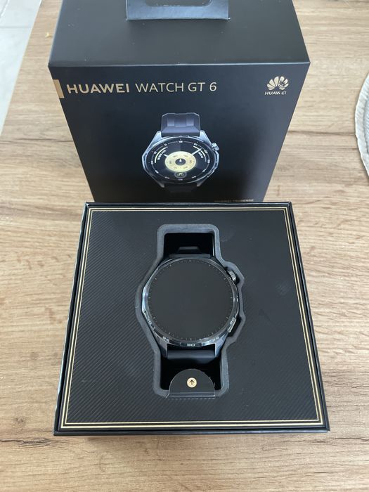 Huawei Watch GT 6 – 46mm, черен  |  Чисто нов