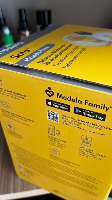 Електрическа двуфазна помпа за кърма Medela Solo HANDS FREE
