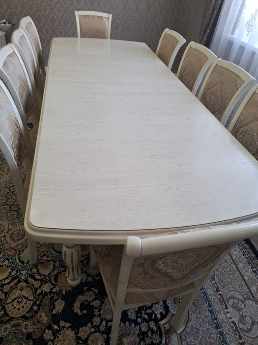 Продам стол гостиный со стульями бу