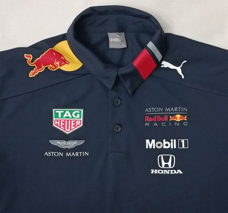 Puma Red Bull Racing Polo Shirt оригинална тениска XS Пума Ред Бул
