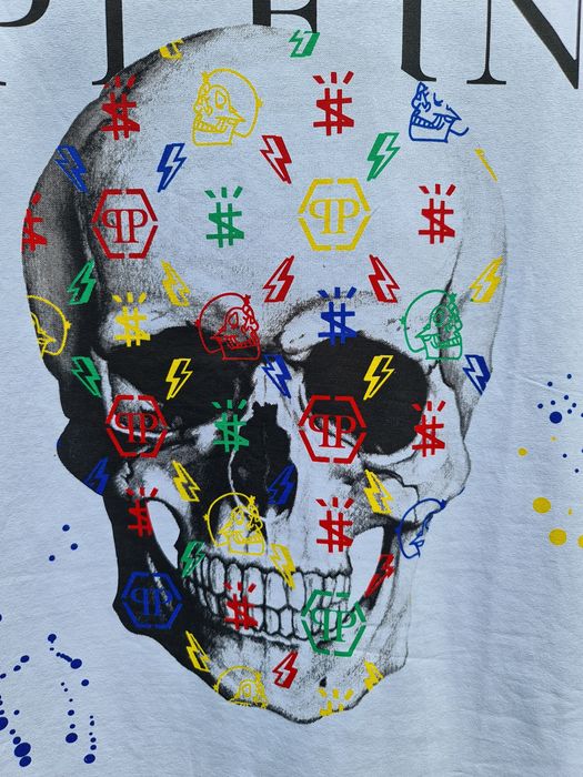 Promotie-Oferta-Reducere-Discount-Tricou-PP-Philipp-Plein-Model-Nou-Calitate-Premium-Bumbac-M-Stoc-Poze-Reale
