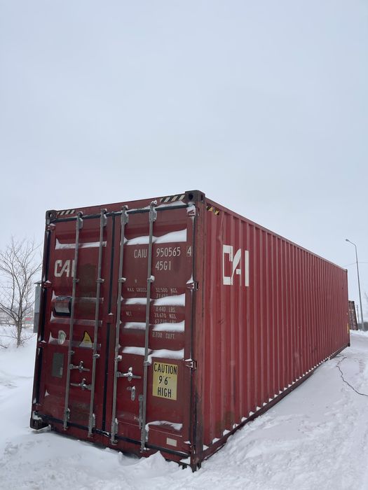 Контейнер 40 футовый МОРСКОЙ 2,9 высотой HQ с Доставкой по РУДНОМУ