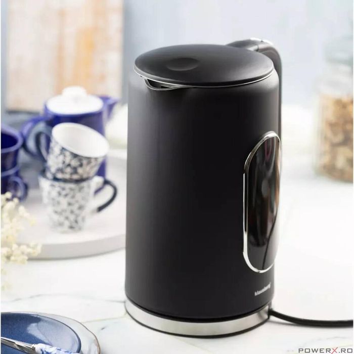 Fierbator electric, fabricat din otel inoxidabil, panou LED,