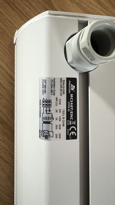 Difuzor coloana MCS40T/ENC