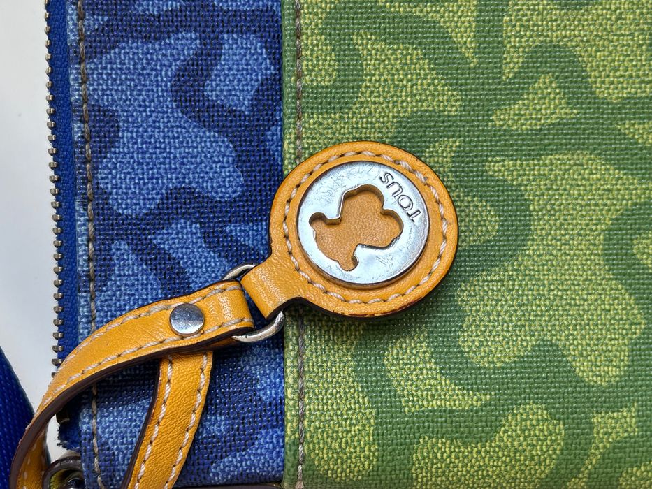 TOUS цветна интересна чанта за през рамо