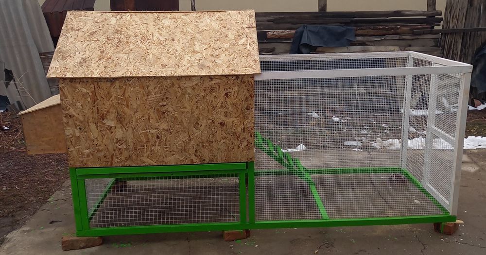 Мини курятник. Клетка