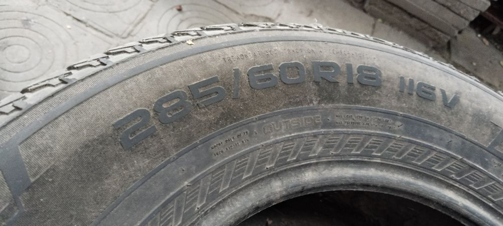 285/60 18 б/у резина