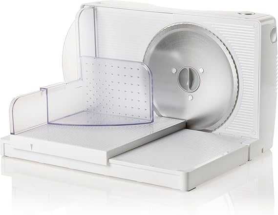 Слайс Машина за рязане Domo 120W MS171, бяла, леко спукана приставка