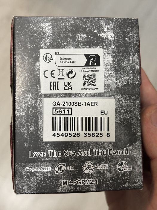 Ceas Casio G-Shock GA-2100SB-1AER