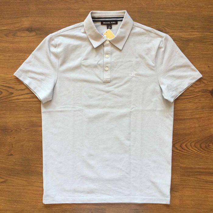 НОВА оригинална сива поло тениска с яка MICAEL KORS размер S от САЩ