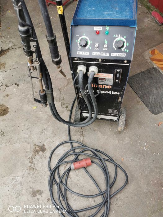 spoter, Aparat de tras tablă și sudură în puncte japonez 8000a 380 v