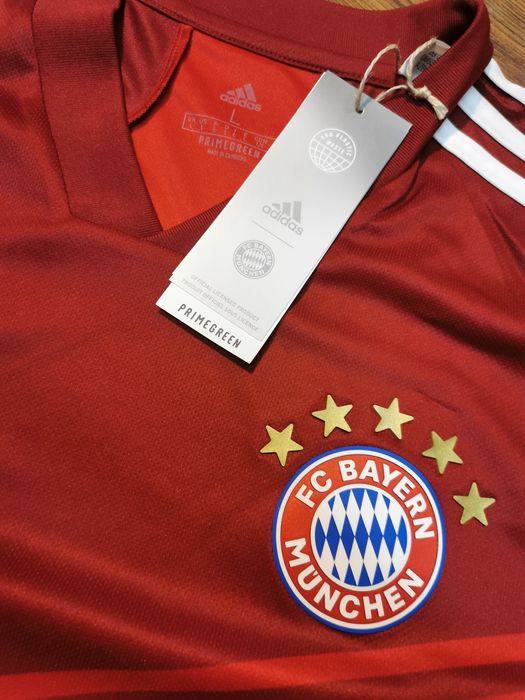 Tricou fotbal Bayern München Adidas bărbați L – roșu, meci, suporteri