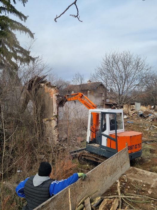 Услуги с мини багер