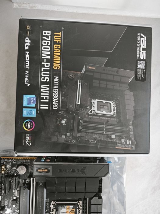 Продаю Asus Tuf Gaming b760m ddr5