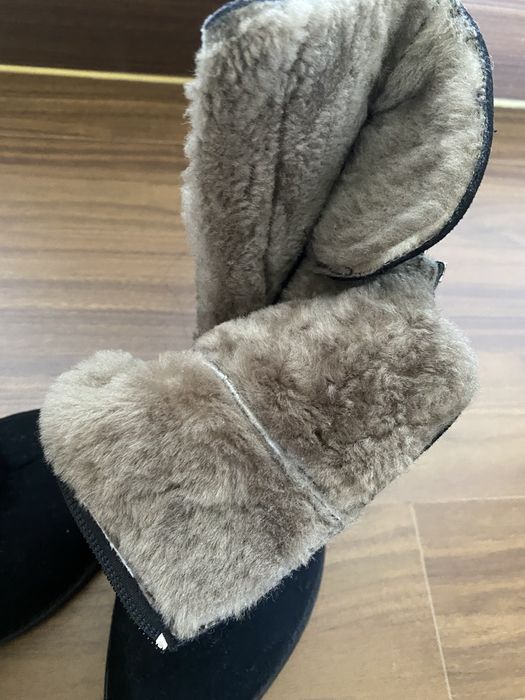 Зимние ботинки, фактически новые