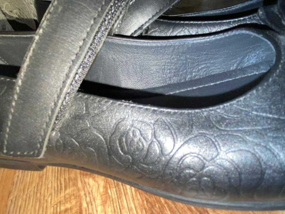 туфли кожаные женские