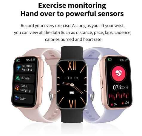 Смарт часовник Findtime Smartwatch, 1,47-инчов сензорен екран