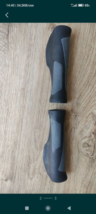 Ергономични грипове/ръкохватки за колело.