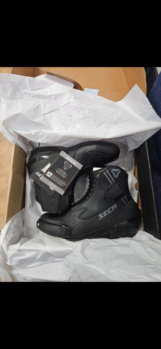 Ghete moto scurte Seca 42 noi