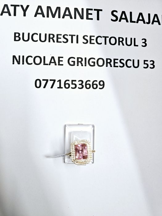 Vand inel dama din aur 14 k 3.21 g cod 666